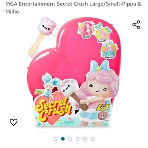 MGA Entertainment Secret Crush Large/Small-Pippa & Millie